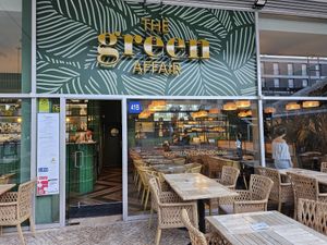 The restaurant. at The Green Affair - Parque das Nações in Lisbon