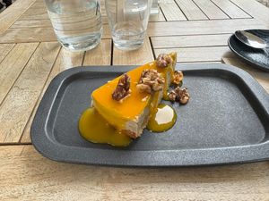 Cheesecake de Manga at The Green Affair - Parque das Nações in Lisbon