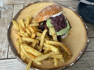 Vegan Chiado Burger  at The Green Affair - Parque das Nações in Lisbon