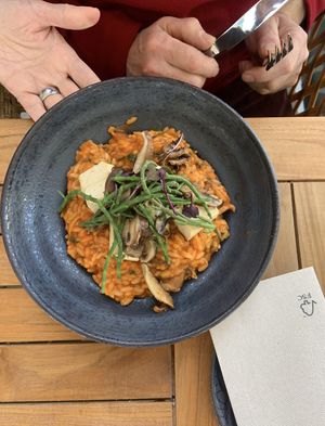 Sea rice, very good!  at The Green Affair - Parque das Nações in Lisbon