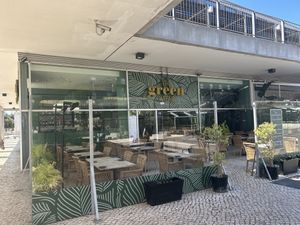 Restaurant front  at The Green Affair - Parque das Nações in Lisbon