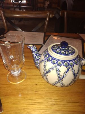 Great selection of teas at The Tree House Tavern & Bistro in Warwick