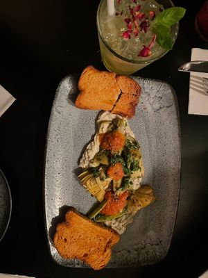 ארטישוק בלאבנה at Alpaca Bar in Tel Aviv