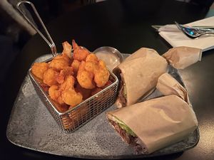 Asian tortilla   at Alpaca Bar in Tel Aviv