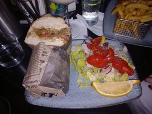 Gedalia sandwich at Alpaca Bar in Tel Aviv