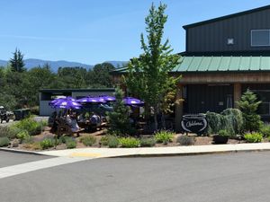 Outdoor dining at Caldera in Ashland