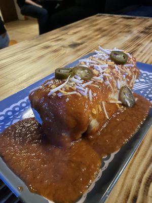 Wet Burrito with Tofu  at Crazy Nate's Wöhrder Weise in Nuremberg
