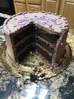 Whole Foods North Raleigh vegan chocolate cake at Whole Foods Market - North in Raleigh