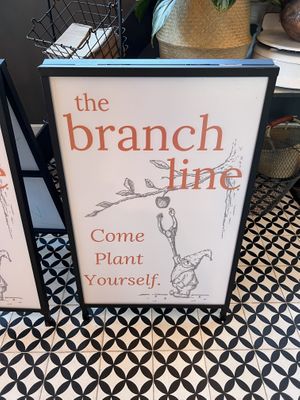 Sign   at The Branch Line in Santa Rosa