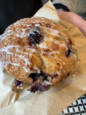 Blackberry muffin  at The Branch Line in Santa Rosa