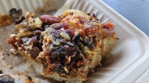 Focaccia at The Branch Line in Santa Rosa