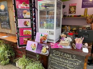 All Vegan at Katy's Vegan Kitchen in Maleny