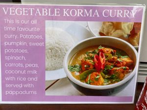 Korma! at Katy's Vegan Kitchen in Maleny