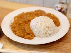 Vegan soy vege rice. at Cafe Tanemura in Hiroshima
