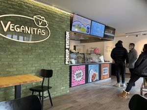 Counter   at Veganitas in Zurich
