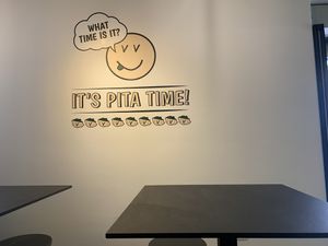 Awesome wall paintings  at Veganitas in Zurich