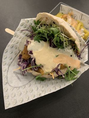 Seiten Burger  at Veganitas in Zurich