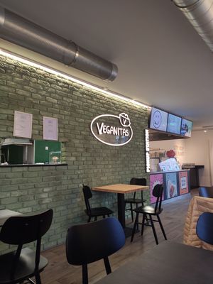 The restaurant at Veganitas in Zurich