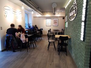 Interior at Veganitas in Zurich