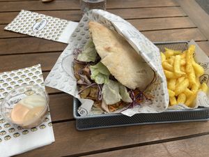 It was incredible I would recommend it to everyone:)  at Veganitas in Zurich