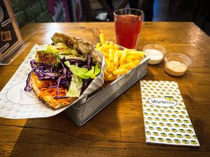 Mexican combo  at Veganitas in Zurich