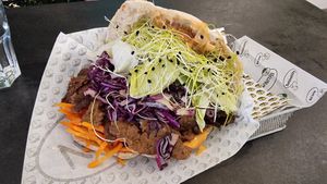 Vegiboss Döner at Veganitas in Zurich