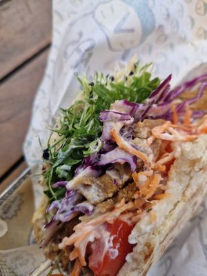 Outlawz Seitan at Veganitas in Zurich