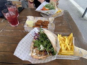 Great Food   at Veganitas in Zurich