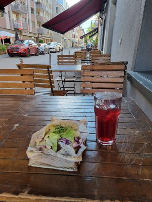 Döner at Veganitas in Zurich