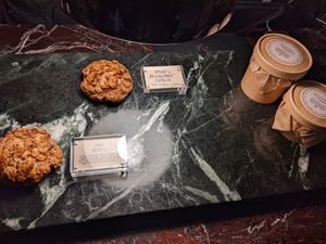 The cookies still left on Saturday right before closing. at Round & Edgy in Berlin