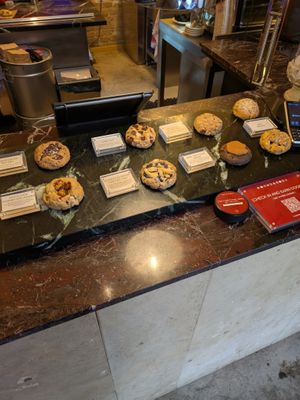 Selection of cookies at Round & Edgy in Berlin