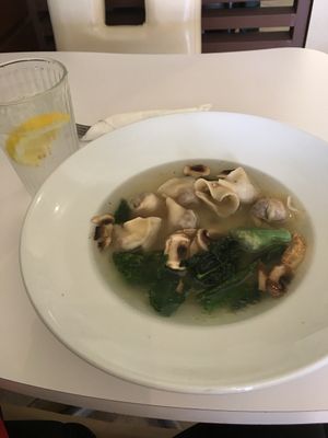 This restaurant was an A+++ for me although I would have liked to see organic non-gmo options for salt (pink salt) and hot sauces. This was an extremely beautiful and friendly place to visit. ❤ ❤ ❤  at Loving Hut in Claremont