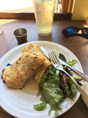 Gyros  at Loving Hut in Claremont