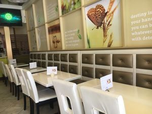 Inside at Loving Hut in Claremont