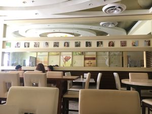 Inside  at Loving Hut in Claremont