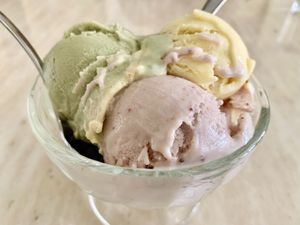 Vegan Ice Cream! at Loving Hut in Claremont