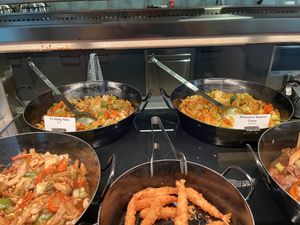 Veganes Curry mit Kichererbsen  at Wokano in Graz