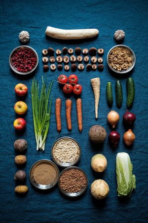 We use local, fresh and seasonal ingredients as much as possible to represent our latvian identity, culture and taste.  at ČAU in Riga