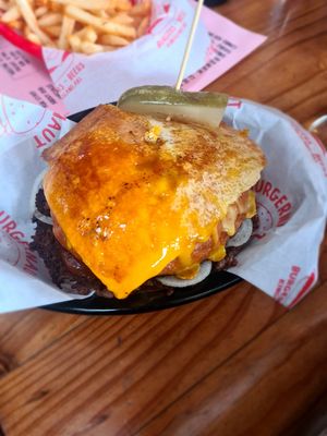 West End Smash Burger at Burgernaut in Auckland