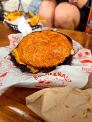 Vegan Special burger Oct22 at Burgernaut in Auckland