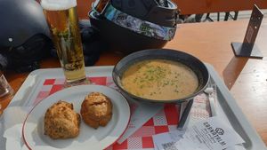 Lentils stew at Granatalm in Schwendau