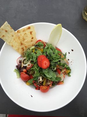 Vegan Variation kleiner Salat  at Granatalm in Schwendau