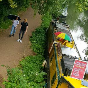  at Dreckly's Cafe Boat in Oxford