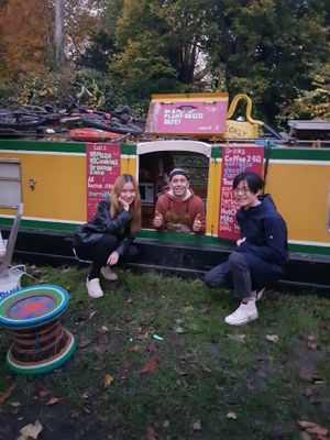 at Dreckly's Cafe Boat in Oxford