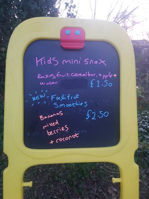 Kids ! We got you covered 👍🏼😊 at Dreckly's Cafe Boat in Oxford