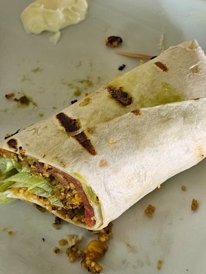 Vegy wrap at Monkey Bar in Gamboa