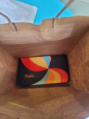 Truffle box at Nibble Chocolate - Little Italy in San Diego