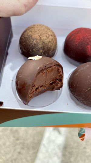 Truffle  at Nibble Chocolate - Little Italy in San Diego