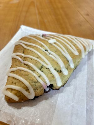 Blueberry scone   at Nibble Chocolate - Little Italy in San Diego