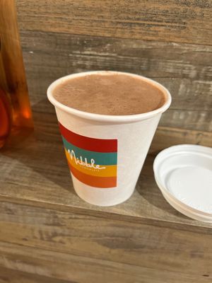 Hot chocolatee  at Nibble Chocolate - Little Italy in San Diego